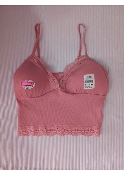 Pedli Büstiyer Crop Pembe