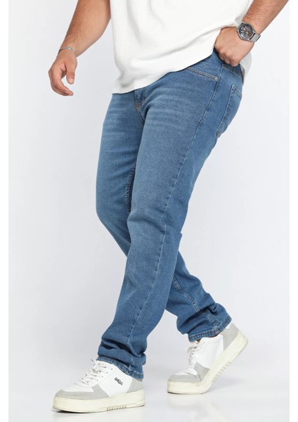 Erkek Likralı Kot Jean Pantolon P-00012633