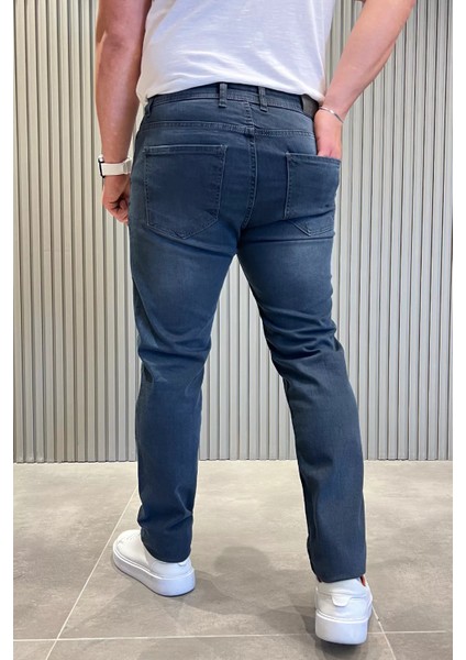 Erkek Likralı Jean Kot Pantolon P-00012940 modelleri