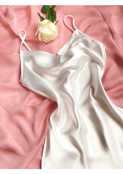 Degaje Yaka Saten Gecelik fiyatları