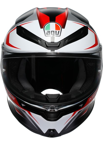 Kask/k6 S E2206 Mplk Karve Matt Black White Red Configuration