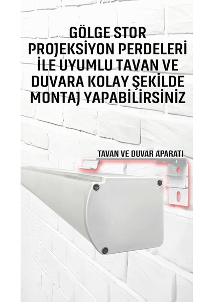 Projeksiyon Perdesi Için Duvar ve Tavana Uyumlu Özel Ayak fiyatları