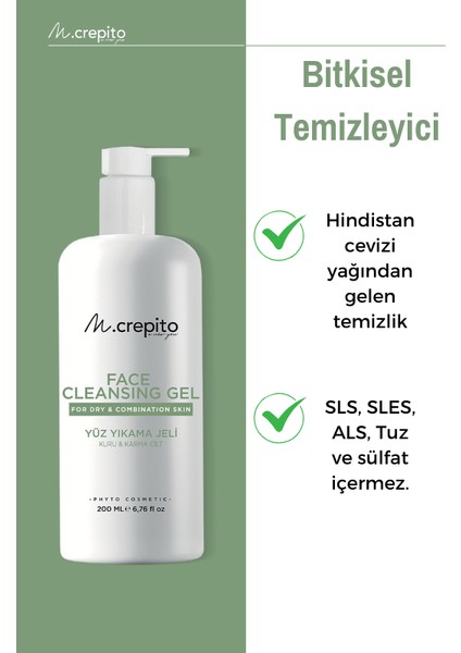 Kuru Karma Ciltler Için Bitkisel Nemlendirici Set