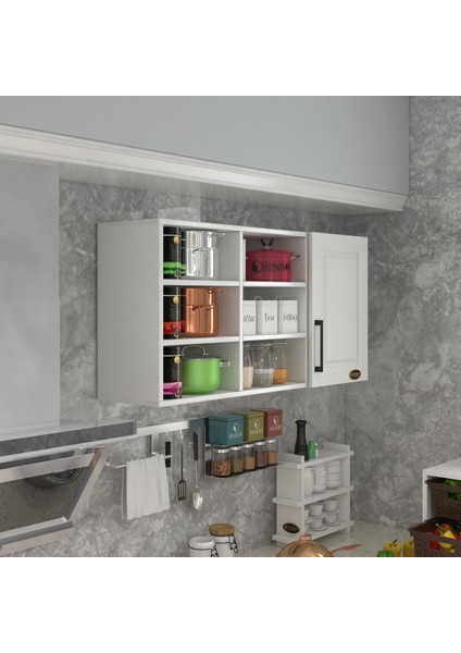 Kenzlife hazır mutfak dolabı nane90 byz mod1 90*120*32 mebran kapak suntalam gövde