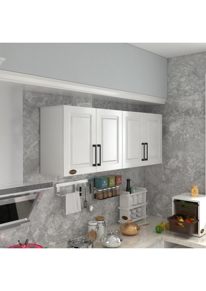 Kenzlife hazır mutfak dolabı havuç90 byz mod1 90*160*32 mebran kapak suntalam gövde