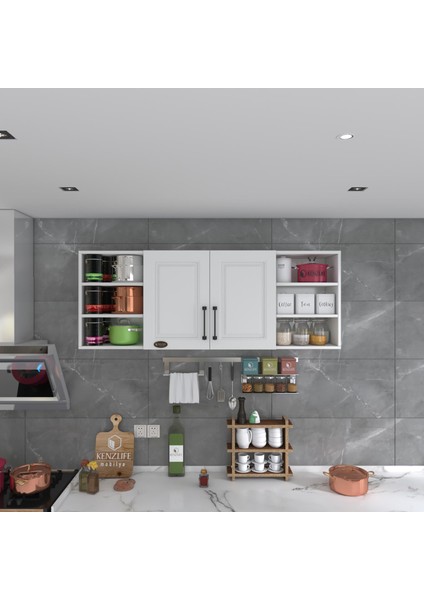Kenzlife hazır mutfak dolabı domates90 byz mod1 90*160*32 mebran kapak suntalam gövde fiyatları