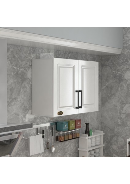 Kenzlife hazır mutfak dolabı kıvırcık90 byz mod1 90*080*32 mebran kapak suntalam gövde
