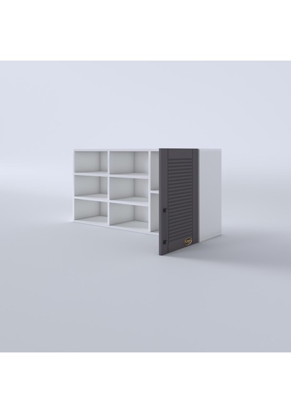 Kenzlife hazır mutfak dolabı nane60 gri mod2 60*120*32 mebran kapak suntalam gövde fırsatları