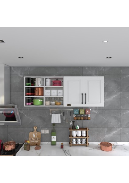 Kenzlife hazır mutfak dolabı patlıcan60 byz mod1 60*160*32 mebran kapak suntalam gövde fiyatları