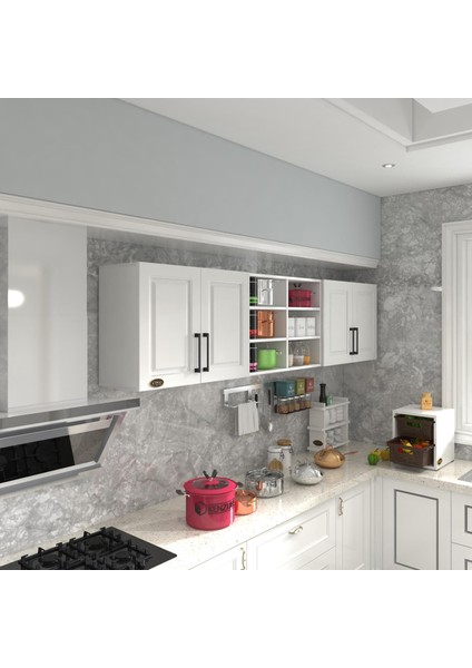 Kenzlife hazır mutfak dolabı bulgur90 byz mod1 90*240*32 mebran kapak suntalam gövde