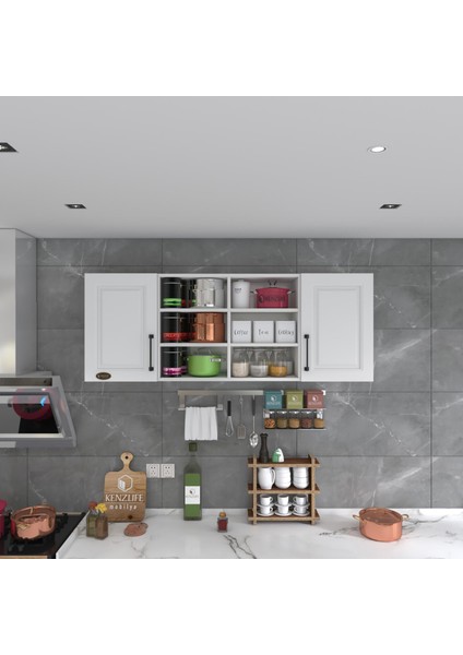 Kenzlife hazır mutfak dolabı biber60 byz mod1 60*160*32 mebran kapak suntalam gövde fiyatları