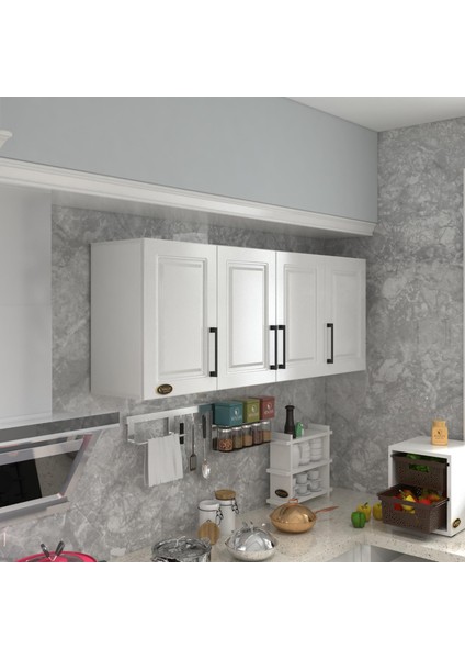 Kenzlife hazır mutfak dolabı soğan90 byz mod1 90*160*32 mebran kapak suntalam gövde