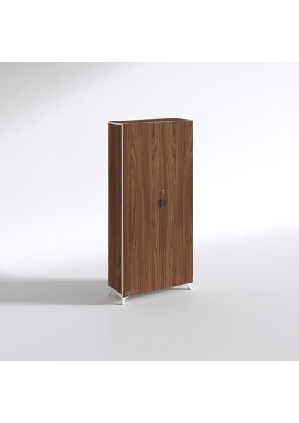 Kenzlife 2 kapılı dolap çilem 188*090*032 cvz kilitli ayaklı banyo mutfak ofis kitaplık ayakkabılık kiler