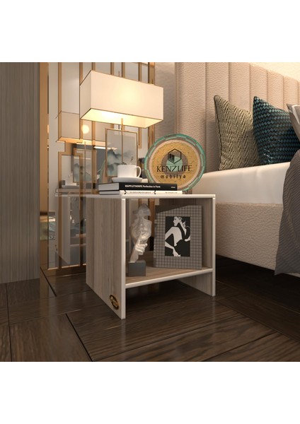 Kenzlife Komodin Hannu Crd 50 x 40 x 40 Komidin Kitaplık