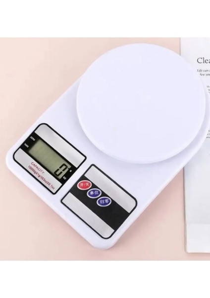 Dijital Hassas 10 kg Mutfak Terazisi Tartısı LCD Ekranlı