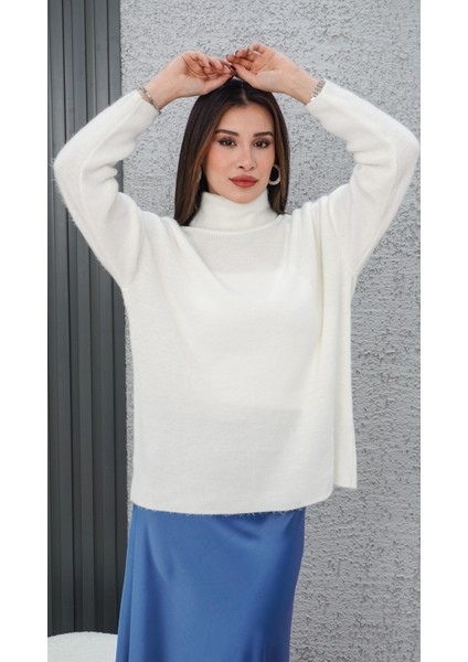 Boğazlı Kazak Beyaz fiyatları