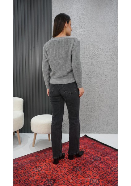 Çiçekli Hırka Gri fiyatları