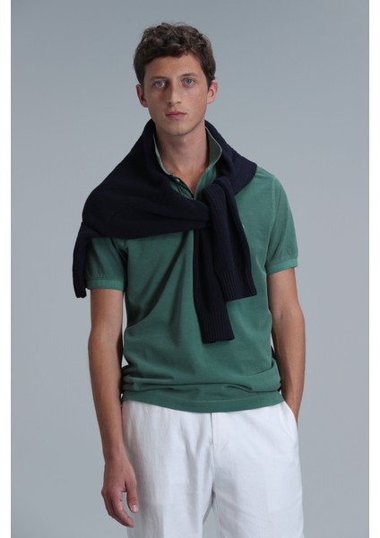 Vernon Smart Erkek Polo Tişört Gri
