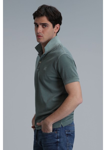 Vernon Smart Erkek Polo Tişört Gri