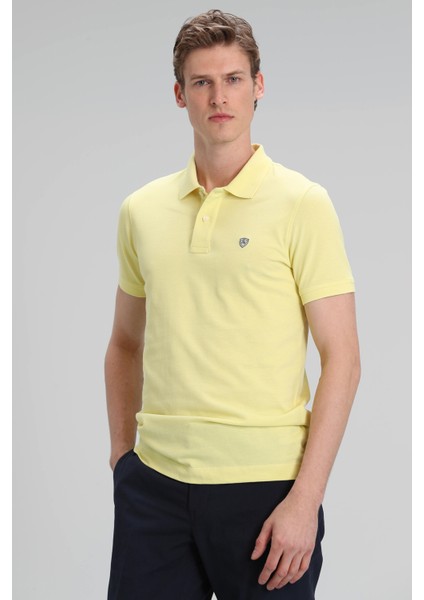 Laon Spor Polo Erkek Tişört Siyah