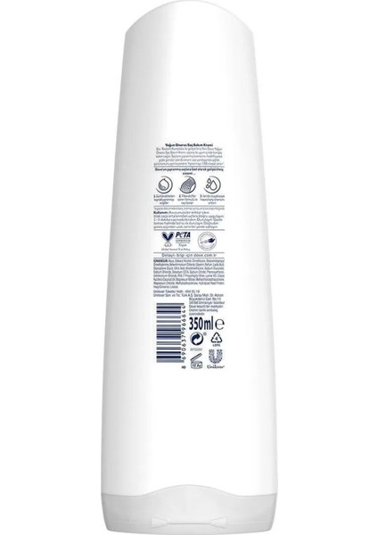 Saç Bakım Kremi Yoğun Onarıcı Yıpranmış Saçlar Için 350 ml X2