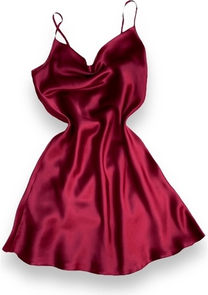 Degaje Yaka Saten Gecelik indirimleri