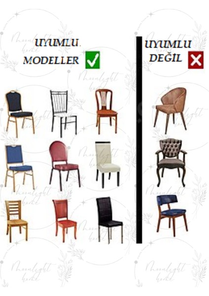Bambu Sandalye Kılıfı modelleri
