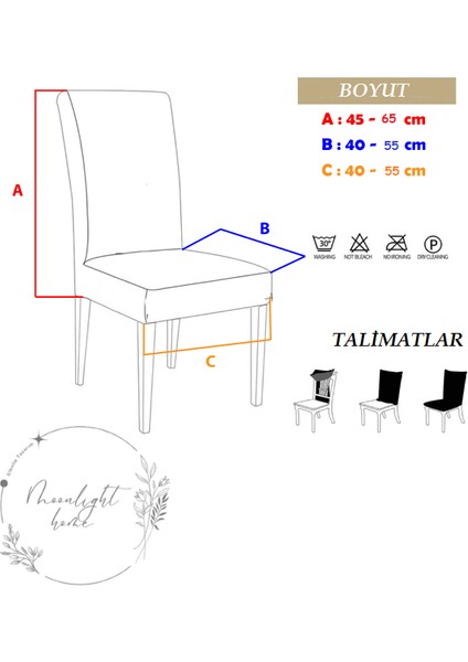 Bambu Sandalye Kılıfı 2'li fiyatları
