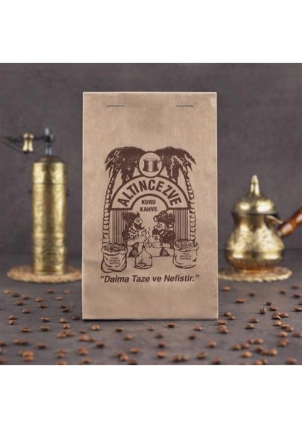 Günlük Taze Çekilmiş Türk Kahvesi (Az Kavrulmuş)