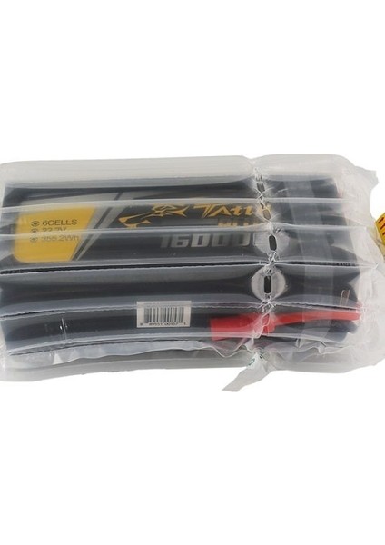 16000mAh 22.2V 15/30C 6S1P Lipo Batarya