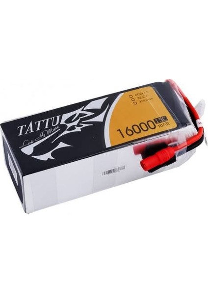 16000mAh 22.2V 15/30C 6S1P Lipo Batarya