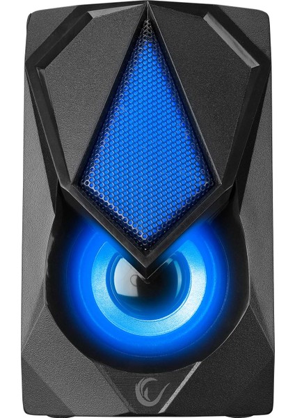 RMS-G19 2.0 5 Watt LED Işıklı Siyah Multimedia Speaker