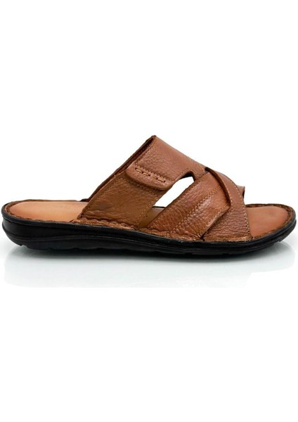 Gerçek Deri Erkek Terlik Hafif Terlik Deri G Şır Taba fırsatları