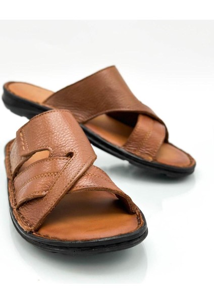 Gerçek Deri Erkek Terlik Hafif Terlik Deri G Şır Taba fiyatları