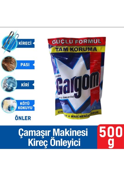 Kireç Önleyici 500g Çamaşır Makinesi Koruyucusu