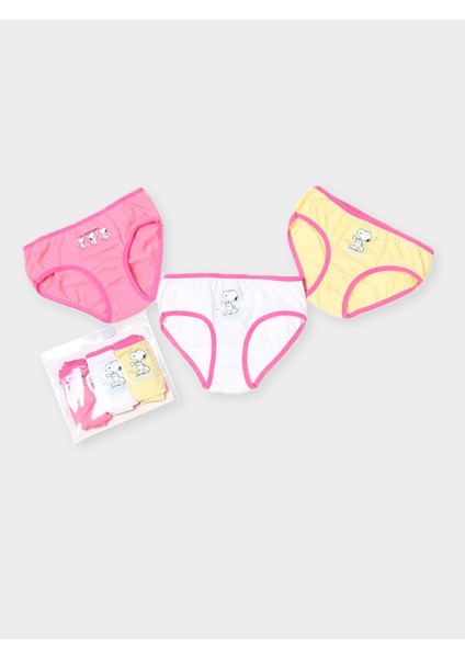 Kız Çocuk 3'lü Slip SN22458