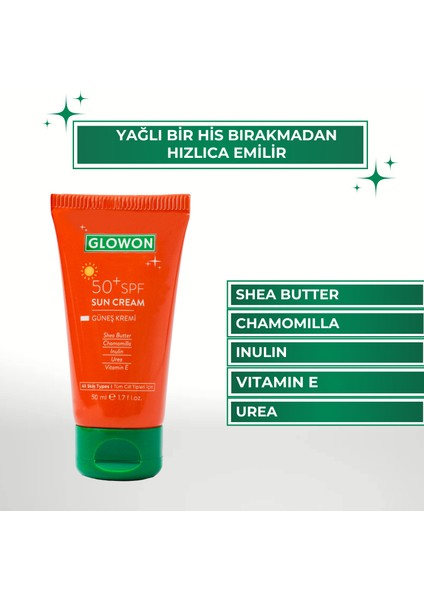 GÜNEŞ KREMİ 50+ SPF 50 ML