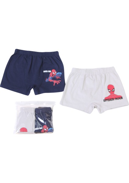 Spiderman Erkek Çocuk 2'li Boxer PL22464