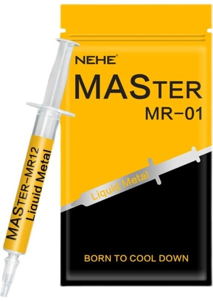 Mr-01 Likit Metal Sıvı Metal Termal Macun 128W/M.K 2 Gr.