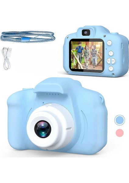 Selfie Çocuk Kamerası En Iyi Doğum Günü Hediyeleri Dijital Video Kamera Fotoğraf Makinesi