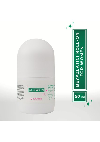 WHITENING ROLL ON FOR WOMEN - ANTIODOR 50 ML