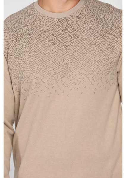 Erkek Kendinden Desenli Selanik Sweatshirt fırsatları