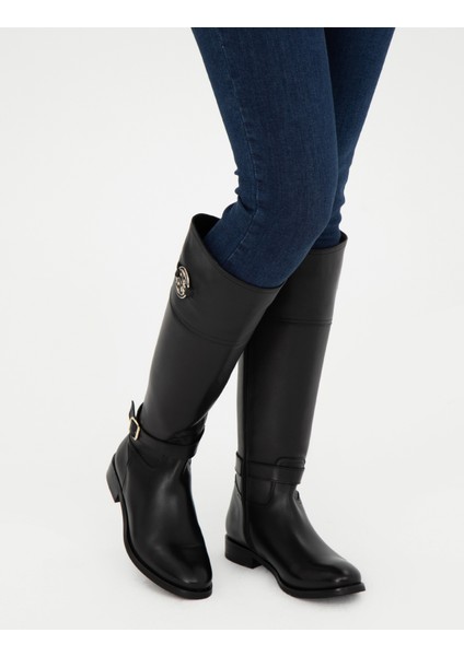 Kadın Siyah Çizme 50295566-VR046