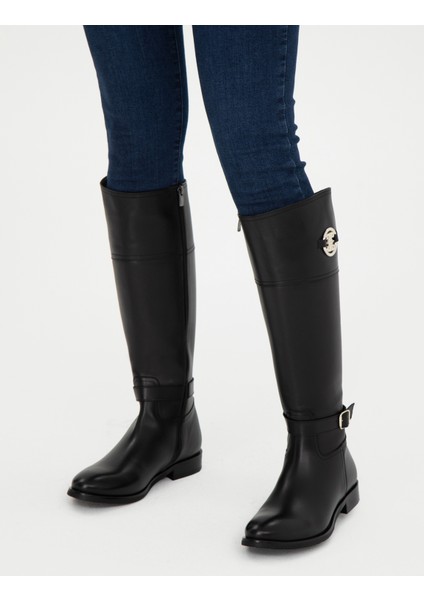 Kadın Siyah Çizme 50295566-VR046 fiyatları