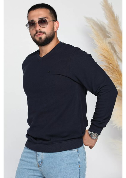 Erkek V Yaka Selanik Sweatshirt fiyatları
