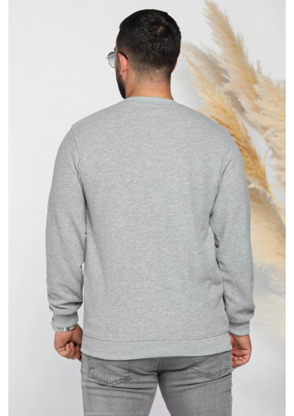 Erkek Bisiklet Yaka Selanik Sweatshirt modelleri