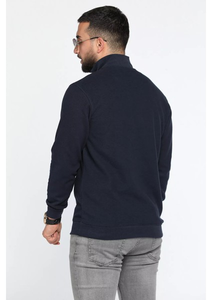 Erkek Yarım Balıkçı Selanik Sweatshirt modelleri