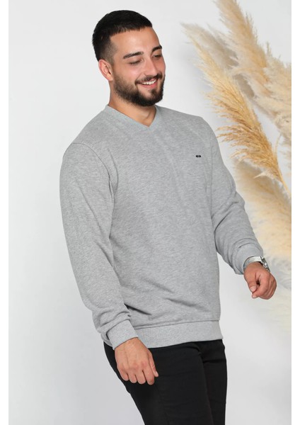 Erkek V Yaka Selanik Sweatshirt fiyatları