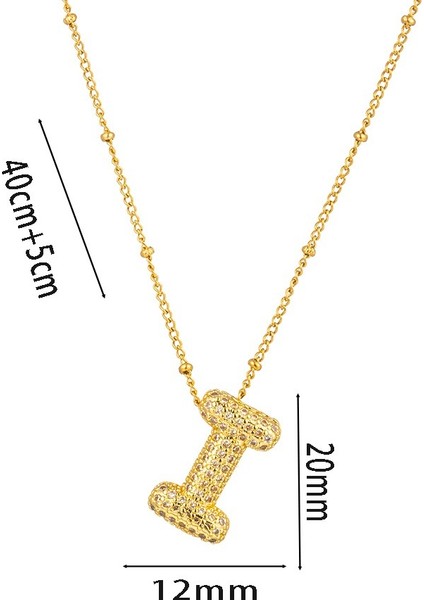 Ingilizce Mektup Kolye Kolye (Yurt Dışından)