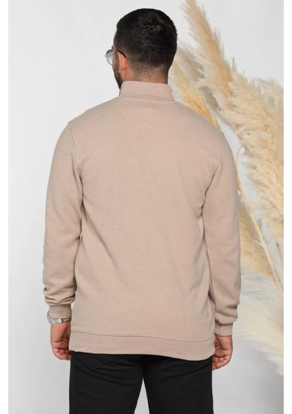 Erkek Yarım Balıkçı Selanik Sweatshirt modelleri